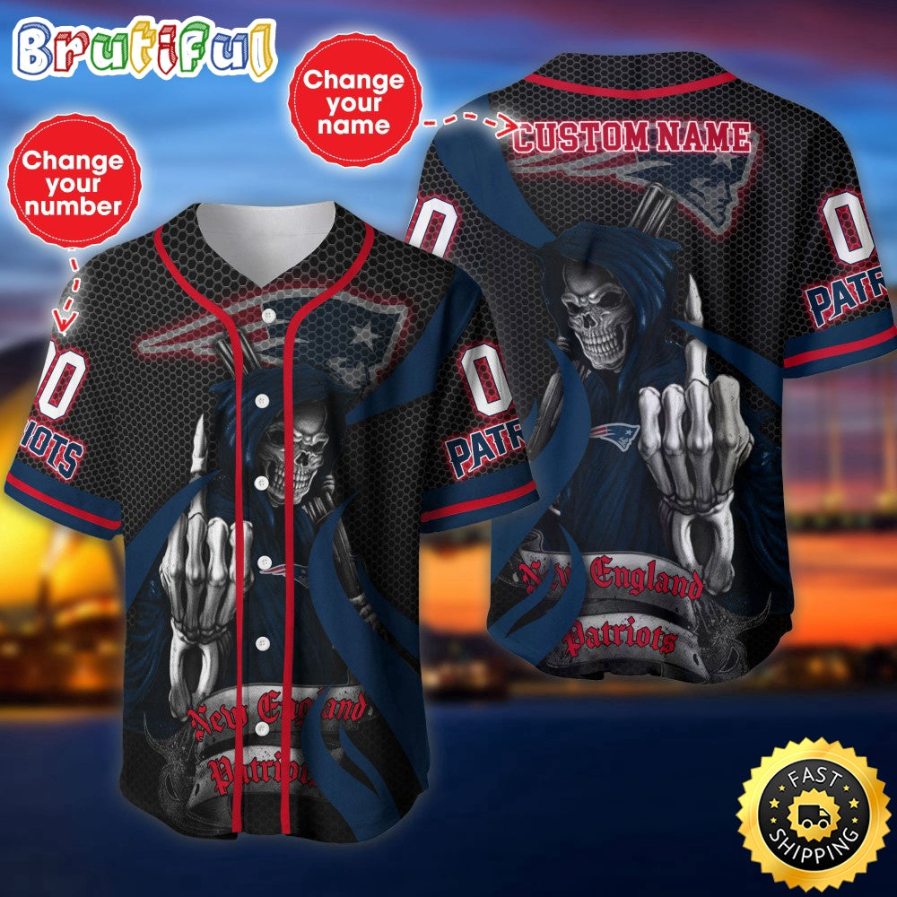 Personalized NFL New England Patriots Baseball Jersey Tradition in Jerseys