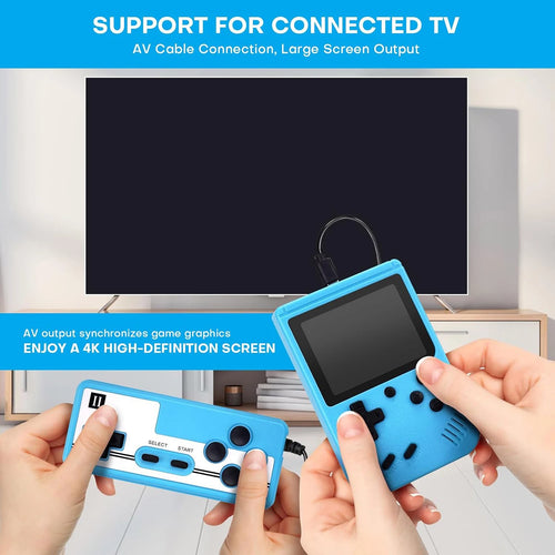 2025 Handheld Gaming Console Retro Video Games with Game Controller - 3.0-inch LCD Display - Portable Toy Gift for Men and Women