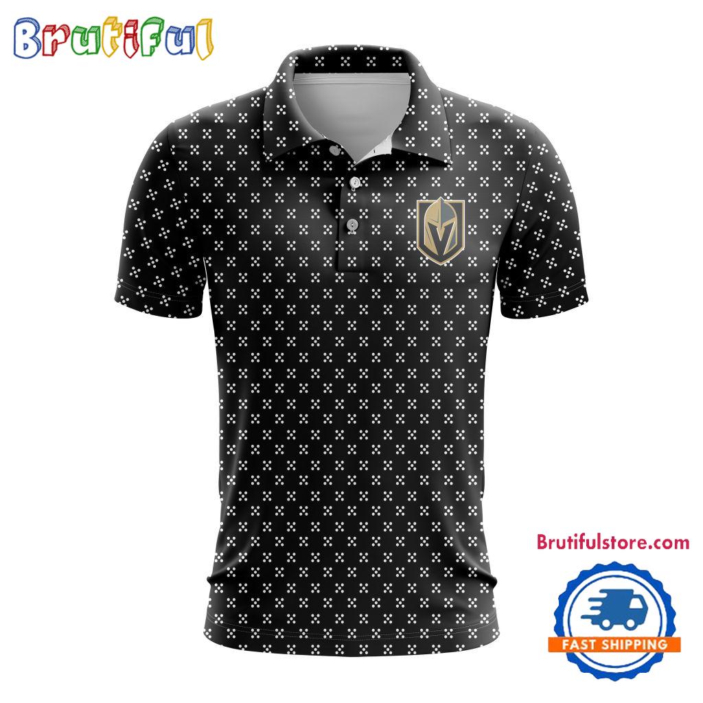 NHL Vegas Golden Knights Hockey Team New Design Polo Shirt