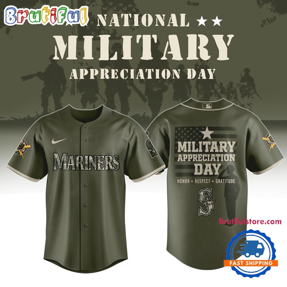 Seattle Mariners x Military Appreciation Day 2025 Baseball Jersey